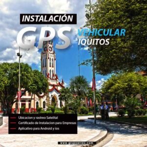 GPS IQUITOS PERU GRUPO ARVEX PERU